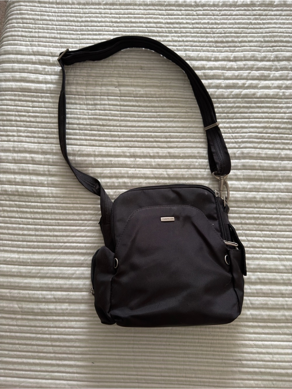 Travelon Black Crossbody Bag